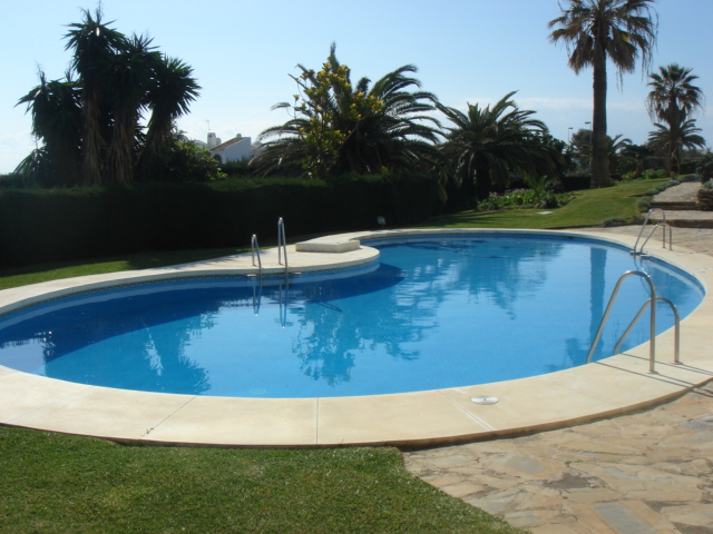 View of pool & gardens