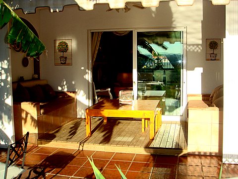 View of Enclosed Balcony